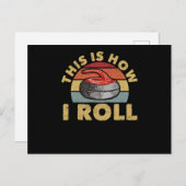 カーリング転が選手のファンのウィンタースポーツカーレの方法 ポストカード (正面/裏面)