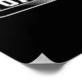 カーリング選手のファンstonerウィンタースポーツカーラー ポスター (角)