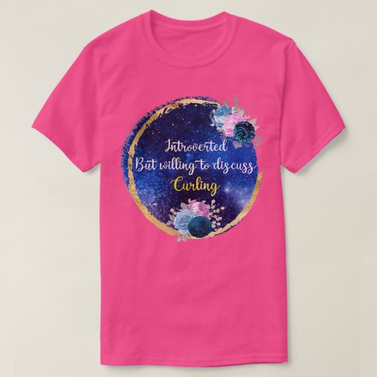 カーリング21 Tシャツ (デザイン正面)