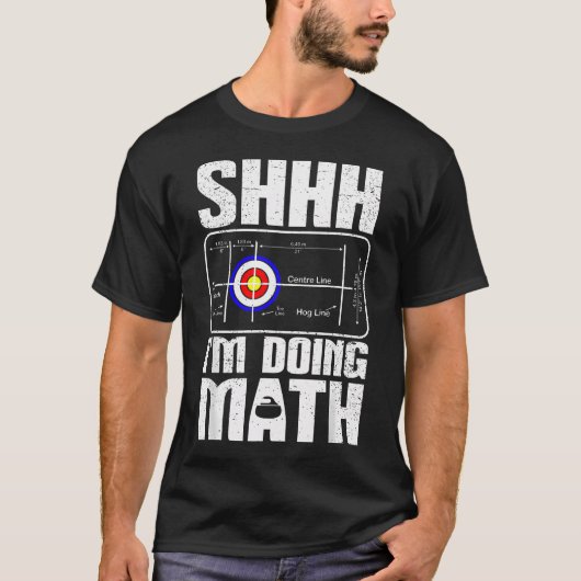 カーリング おもしろ カーリング Tシャツ (正面)