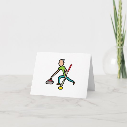 カーリング カード (正面)