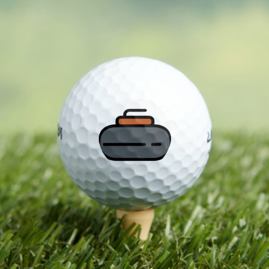 カーリング ゴルフボール (インサイチュ 木)