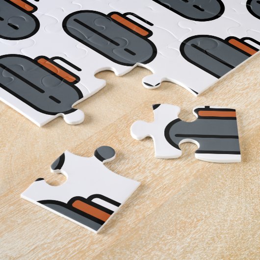 カーリング ジグソーパズル (側面)