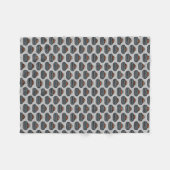 カーリング フリースブランケット (正面(横))