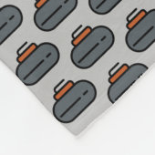 カーリング フリースブランケット (角)