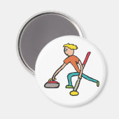 カーリング マグネット (正面/裏面)