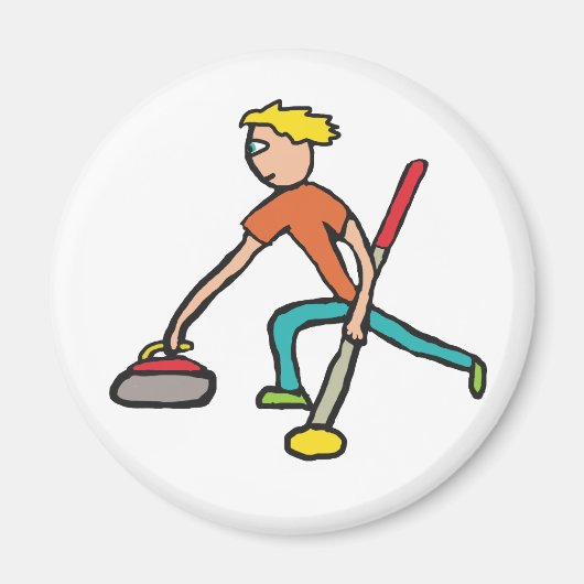 カーリング マグネット (正面)