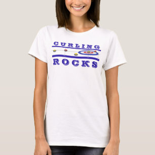 カーリング·ロック Tシャツ