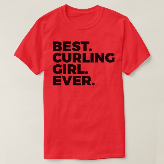 カーリン最高のグ女の子は常にカーラー女性スポーツ2 Tシャツ (デザイン正面)