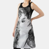 カーリーグレース：ファッション水カラー美しい エプロン (インサイチュ)