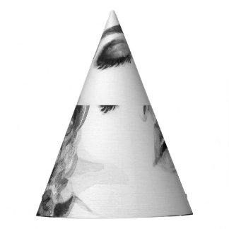 カーリーグレース:ファッション水カラー美しい パーティーハット