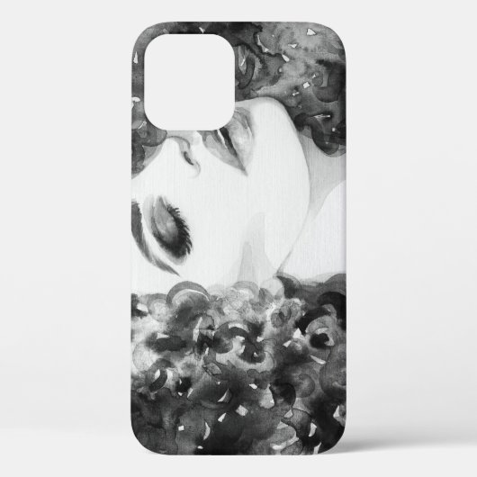 カーリーグレース:ファッション水カラー美しい Case-Mate iPhoneケース (裏面)