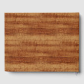 カーリーコーアカシアウッドグレインルック ゲストブック (裏面)