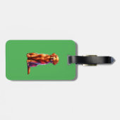 カーリーコーテッドレトリエバードッグ ラゲッジタグ (裏面横)