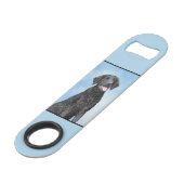 カーリーコーテッド絵画リトリエバー – Dog Art スピード栓抜き (裏面アングル)