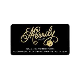 カーリースクリプトの休日のアドレスの後に楽しく ラベル