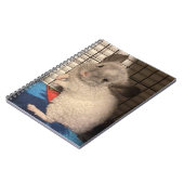 カーリーチンチラスパイラルノート ノートブック (左側)