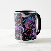 カーリービーズマグ付き マグカップ (正面右)