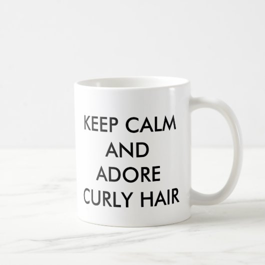 カーリーヘアー コーヒーマグカップ (右)
