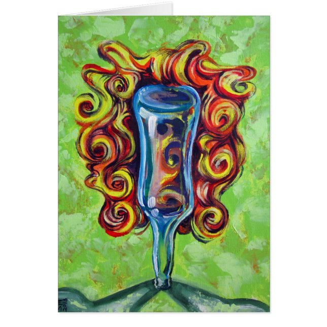 カーリーボトル頭 (正面)