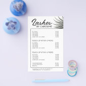 カーリーラッシュ拡縁ど張白価格一覧 チラシ (シングル)