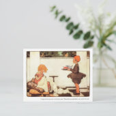 カーリーロック子供部屋韻 ポストカード (スタンド正面)