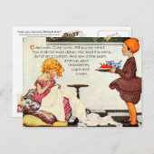 カーリーロック、カーリーロック、私のものになる？ ポストカード (正面/裏面)