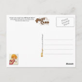 カーリーロック、カーリーロック、私のものになる？ ポストカード (裏面)