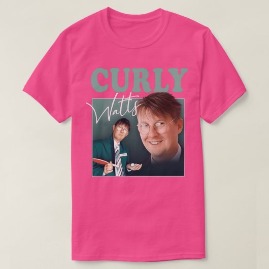 カーリーワット Tシャツ (デザイン正面)