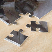 カーリー バーチ樹皮 ツリー ラスティック ジグソーパズル (側面)