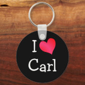 カールが大好き キーホルダー (正面)