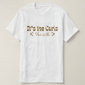 "カールが好き" カールヘアラブTシャツ Tシャツ