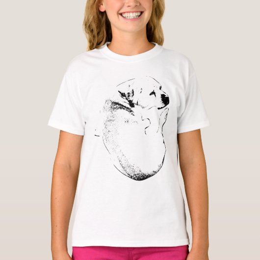 カールしたインクの猶予 Tシャツ (正面)