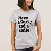 カールとスマイルTシャツがある Tシャツ (正面)