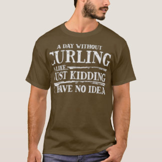 カールのない日は次の通り Tシャツ