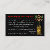 カールの代役Bty Maters 名刺 (裏面)