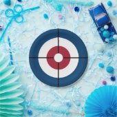 カールの家の紙皿-赤か青 ペーパープレート (パーティー)