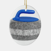 カールの石の側面図 セラミックオーナメント (右)