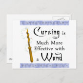 カールは杖でより効果的である ポストカード (正面/裏面)