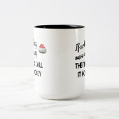 カールもしは簡単彼らはそれをホッケーマグと呼ぶだろう ツートーンマグカップ (中央)