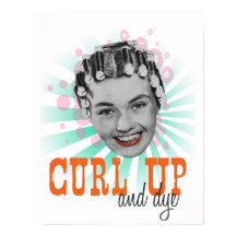 カールアップ及び染料ヴィンテージグラフィックプリント