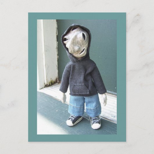 カールエイリアン ポストカード (正面)