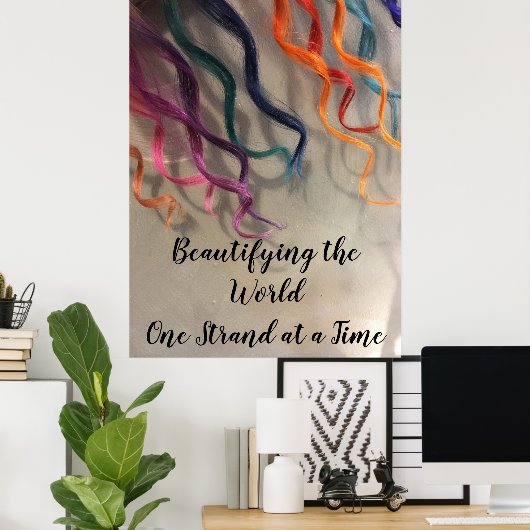 カールカラフル ポスター (ホームオフィス)