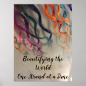 カールカラフル ポスター (正面)