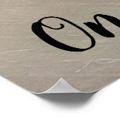 カールカラフル ポスター (角)