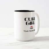 カールガールカーリングマグ ツートーンマグカップ (正面右)