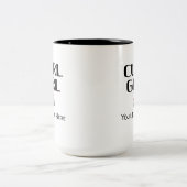 カールガールカーリングマグ ツートーンマグカップ (中央)