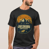 カールシャムン、スウェーデン Sverige Tシャツ (正面)