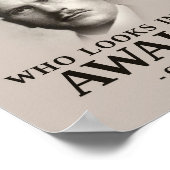 カールジュン感動的引用文 ポスター (角)