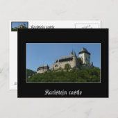 カールステイン城はがき ポストカード (正面/裏面)